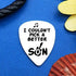 Son Gifts from Mom Dad I Couldn't Pick A Better Son Guitar Pick Musician Gift Ideas for Son Birthday Gifts from Mom Dad Graduation Gift for Son Christmas Gift for Musician Guitar Player Son